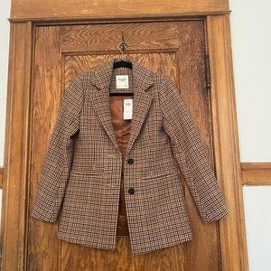 NWT A&F Wool-Blend Blazer Coat XXSP